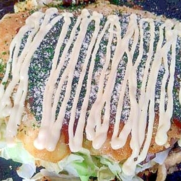 ランチに お好み焼き